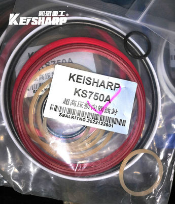 कीशार्प हाइड्रोलिक ब्रेकर सील किट KS450 KS500 KS550 हैमर स्पेयर पार्ट्स
