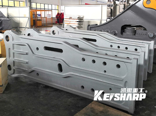 Keisharp हाइड्रोलिक ब्रेकर स्पेयर पार्ट्स टॉप टाइप हैमर ब्रैकेट