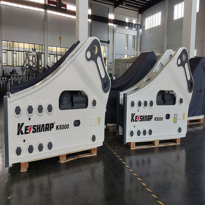 OEM सेवा उपलब्ध है हाइड्रोलिक हथौड़ा रॉक ब्रेकर 50 टन से 65 टन खुदाई के लिए