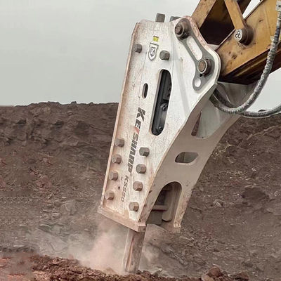 50-60 टन के लिए भारी हाइड्रोलिक स्टोन ब्रेकर खुदाई गाइड / अनियमित आकार