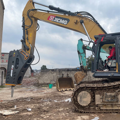 रॉक ब्रेकर हथौड़ा 200-230 बार 4300Kg उत्खनन जैक हथौड़ा