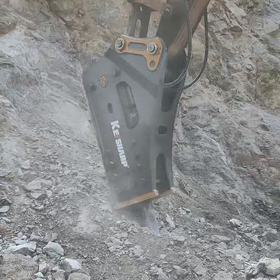सीई प्रमाणित प्रभाव हाइड्रोलिक टॉप ब्रेकर रॉक ड्रिल एटैचमेंट