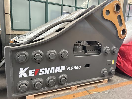 KS850 साइड टाइप हाइड्रोलिक ब्रेकर मशीन 230 मिमी चिसल व्यास