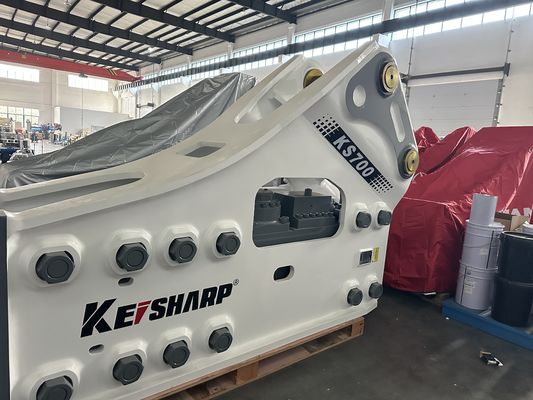KS700 साइड टाइप हाइड्रोलिक ब्रेकर मशीन 215 मिमी चिसल व्यास