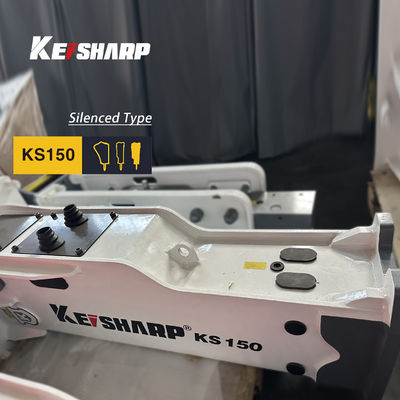खनन के लिए KS150 बॉक्स टाइप हाइड्रोलिक क्रशर / बॉक्स टाइप हाइड्रोलिक ब्रेकर